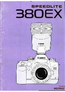 Canon 380 EX manual
